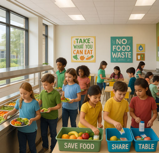 How Save Food Policies Help Schools Eat Healthier and Waste Less?