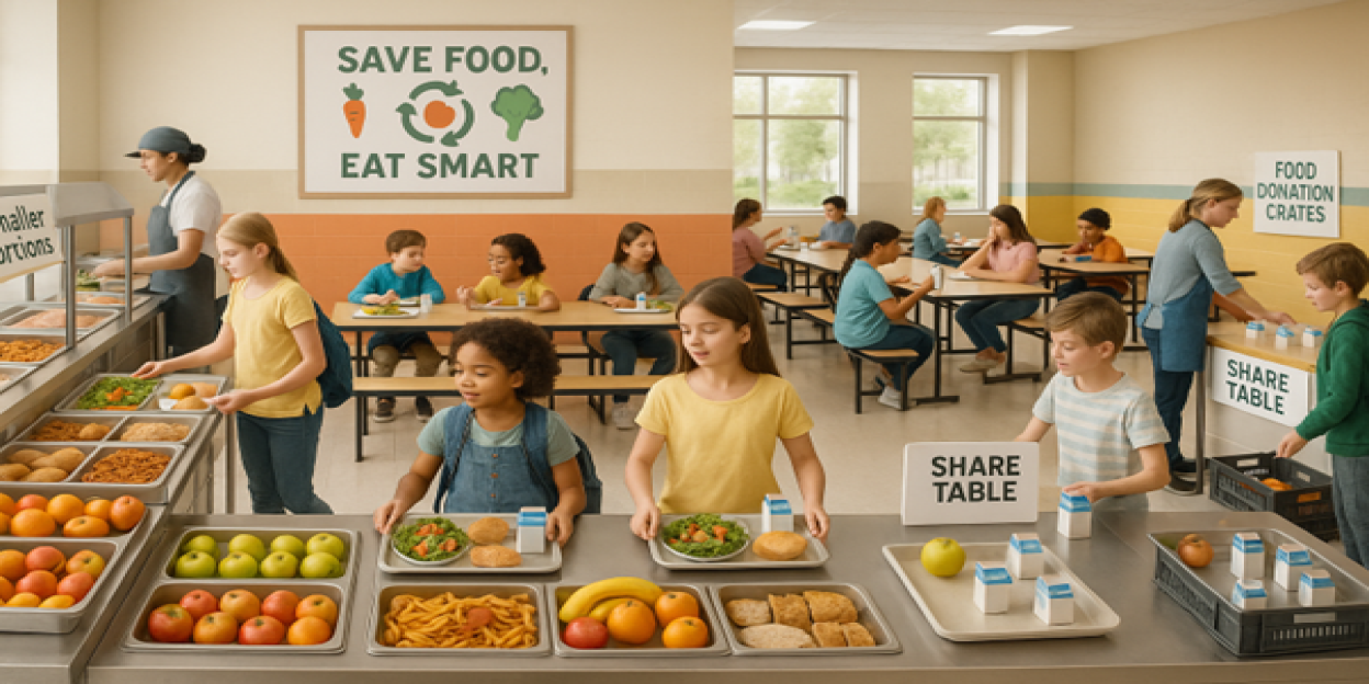 How Save Food Policies Help Schools Eat Healthier and Waste Less?