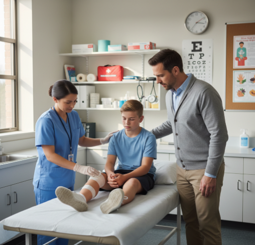 Developing a Comprehensive Policy for Managing Illness and Injuries in Schools