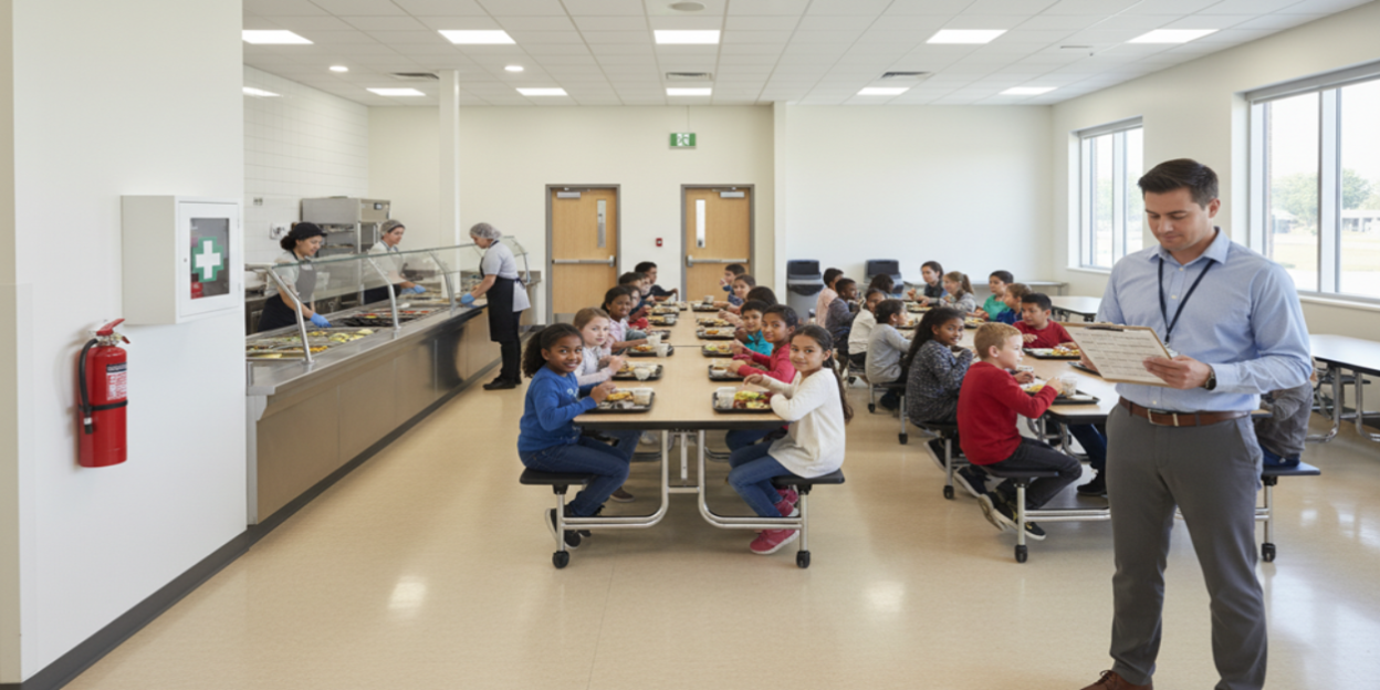Emergency Preparedness in School Cafeterias: Protecting Students Where They Eat
