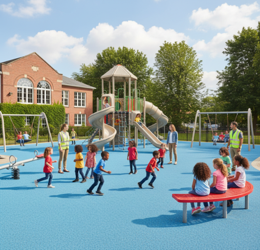 The Silent Lifeguards: How Supervision Keeps School Playgrounds Safe